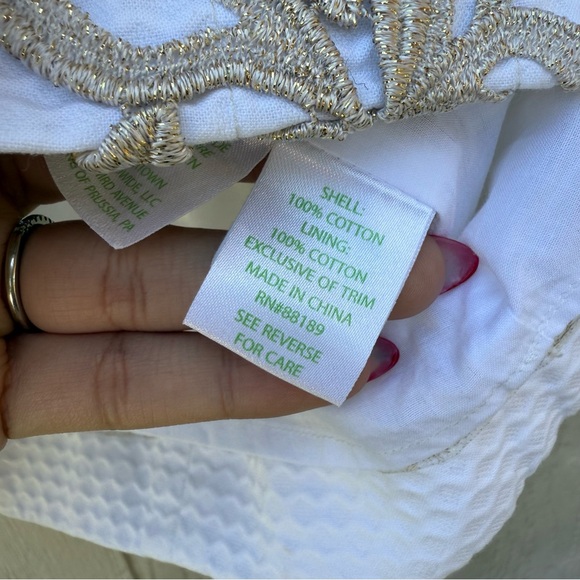 Lilly Pulitzer Pearl Shift White Dress Size 0 - Picture 5 of 7